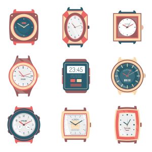Les différents cadrans de montres