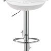 311KOU6V64L._AC_.jpg Tabouret de Bar Blanc Lot de 2 en Plastique réglage en Hauteur