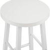 Lot de 2 Tabourets de Bar Tabouret de Bistrot Structure en Acier Stable et Durable