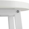 Lot de 2 Tabourets de Bar Tabouret de Bistrot Structure en Acier Stable et Durable