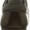 41drpk2ZYL._AC_.jpg Baskets Basses en Cuir BOSS Hommes Saturn Lowp