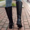 Bottes d'équitation pour femme Dasongff