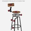 Tabouret de bar VASAGLE, Lot de 2, cadre en acier style Industriel