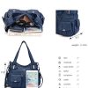 Sac à Main cuir à bandoulière pour femme avec 8 petites Poches