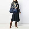 Sac à Main cuir à bandoulière pour femme avec 8 petites Poches