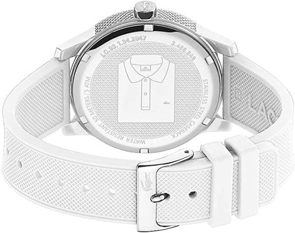 Montre Lacoste Quartz bracelet Silicone dessous