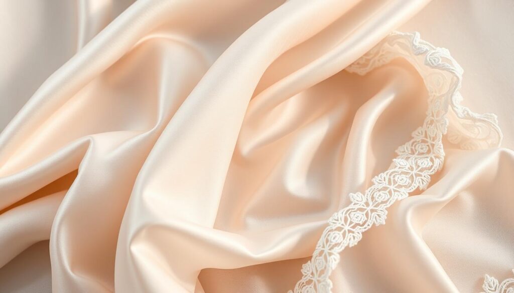 Tissus de robe de mariage simple et chic Tissus de robe de mariage simple et chic