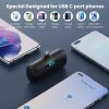 Batterie Externe 5000mAh USB C avec Charge Rapide Feob