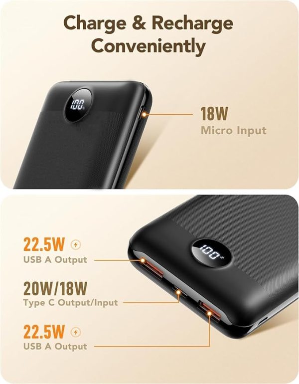 VEGER Batterie Externe 20000mAh VEGER Batterie Externe 20000mAh