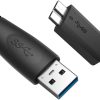 UnionSine Disque Dur Externe Portable et Ultra-Mince 500Go USB 3.0