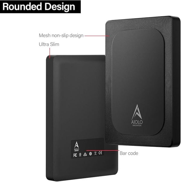 Disque Dur Externe 500Go AIOLO Compatible - Portable Ultra-Mince 2.5"