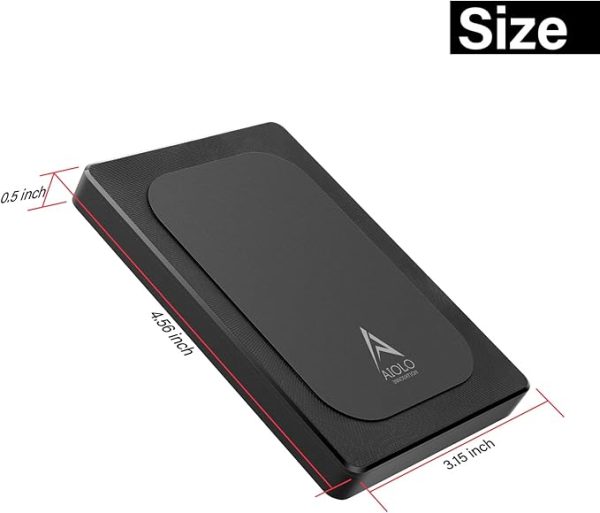 Disque Dur Externe 500Go AIOLO Compatible - Portable Ultra-Mince 2.5"