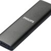 PHILIPS Disque dur SSD Portable 500 Go USB-C Ultra Fin