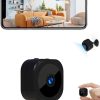 AOBOCAM Mini Caméra Espion WiFi 1080P avec Détection et Vision Nocturne