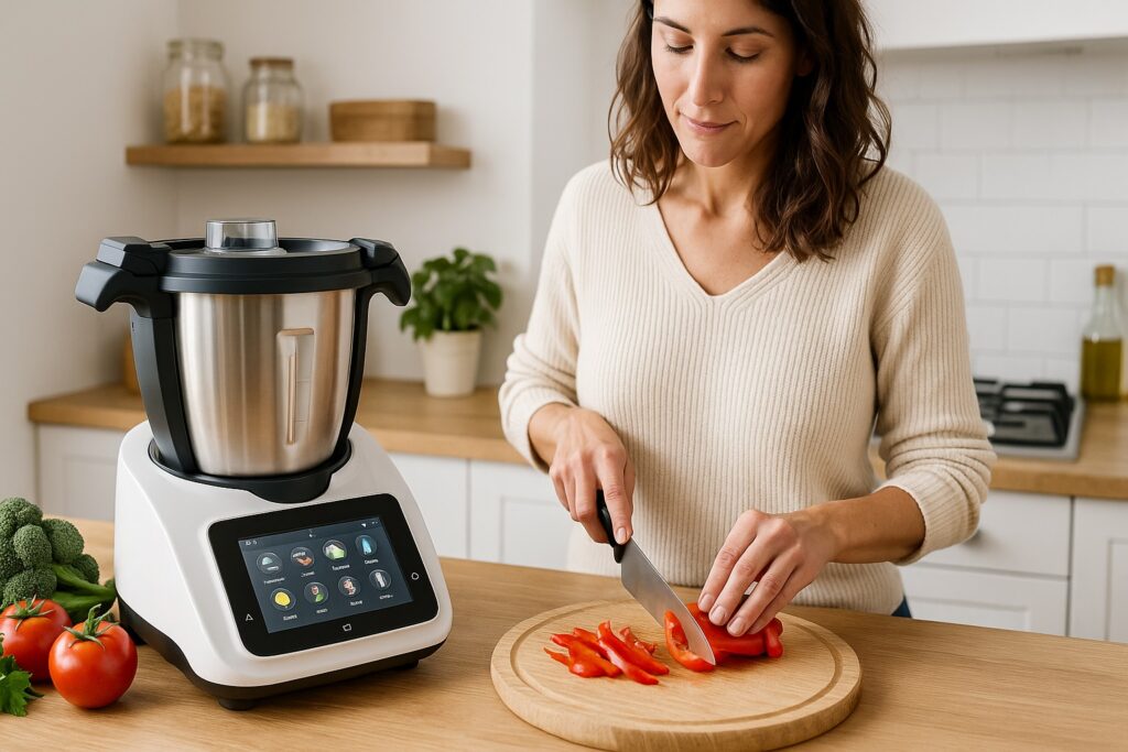 Cuisiner avec un robot multifonction
