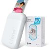 Imprimante Photo Portable Liene sans Encre pour iOS & Android 2x3