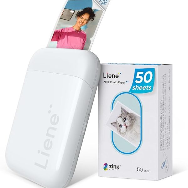 Imprimante Photo Portable Liene sans Encre pour iOS & Android 2x3
