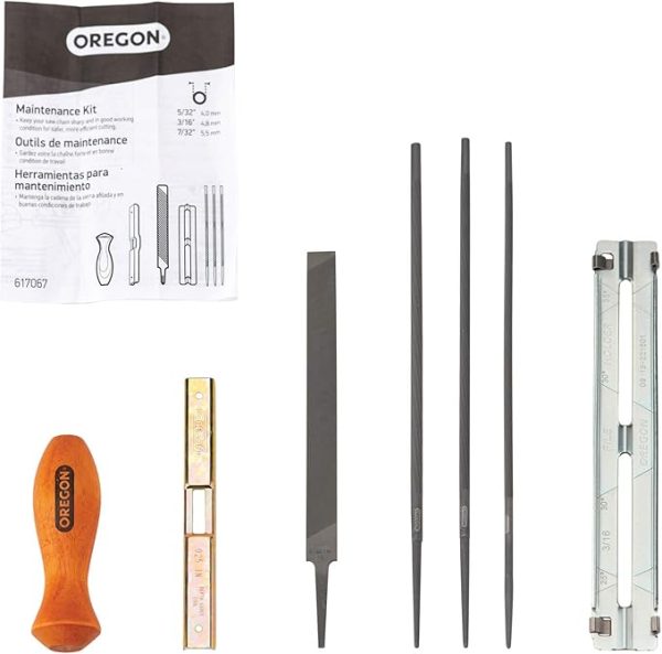 Oregon : Kit d'affûtage universel portable pour tronçonneuse 617067