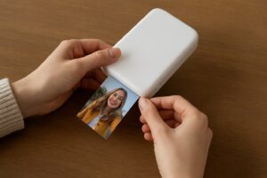 Utilisation d'une imprimante photo portable