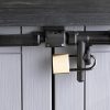 Abri de jardin extérieur Keter Store it Out Nova 249317 avec couvercle Gris foncé