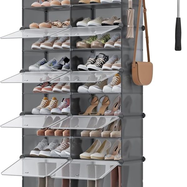 Étagère à chaussures modulable SONGMICS avec 10 compartiments