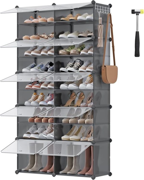 Étagère à chaussures modulable SONGMICS avec 10 compartiments