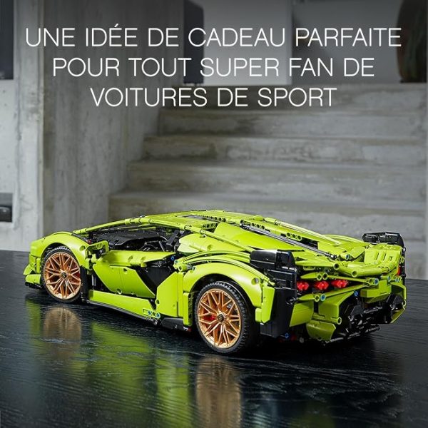 Maquette de Voiture Lamborghini Sián FKP 37 Lego 42115 - Modèle Réduit à Construire