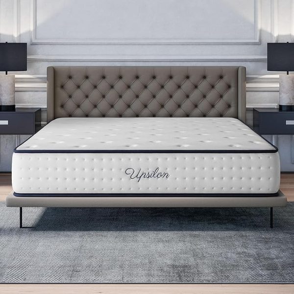 Matelas Ferme Upsilon Cosmos 160x200 avec Mousse à Mémoire de Forme