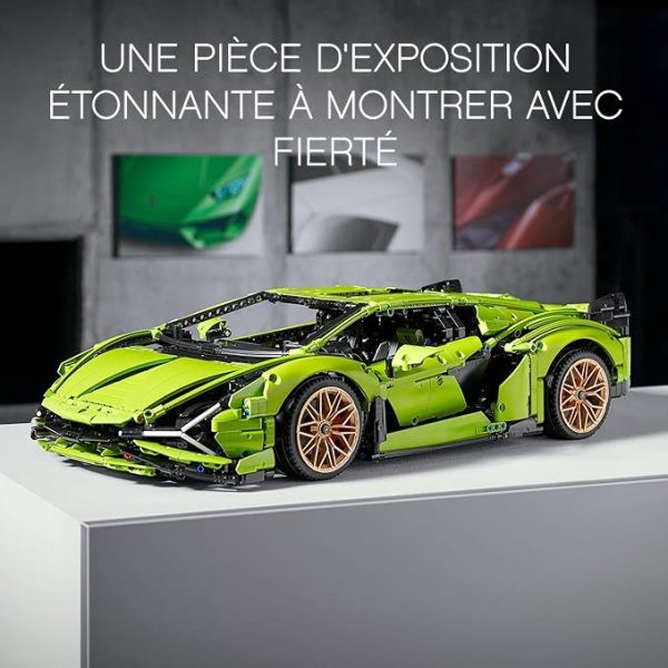 Maquette de Voiture Lamborghini Sián FKP 37 Lego 42115 - Modèle Réduit à Construire
