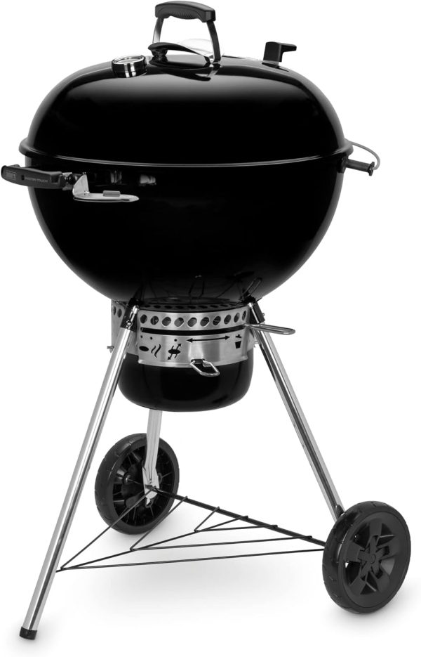 Vue de côté Barbecue Charbon Weber Master Touch GBS E-5750 Vue de côté Barbecue Charbon Weber Master Touch GBS E-5750