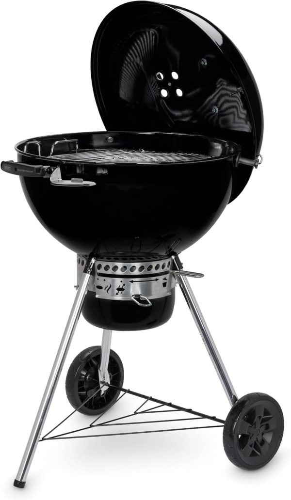 Weber Barbecue Charbon Master Touch GBS E-5750 ouvert Weber Barbecue Charbon Master Touch GBS E-5750 ouvert