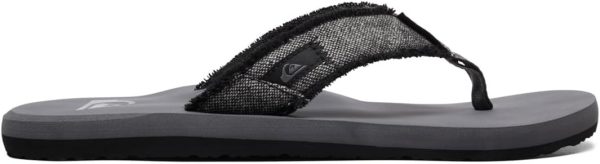 Tongs Quiksilver pour Homme modèle Monkey Abyss AQYL100047 - Confortable, Style Surf Vintage