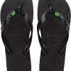 Tongs brésiliennes Mixte Havaianas Top Brasil avec Drapeau du Brésil