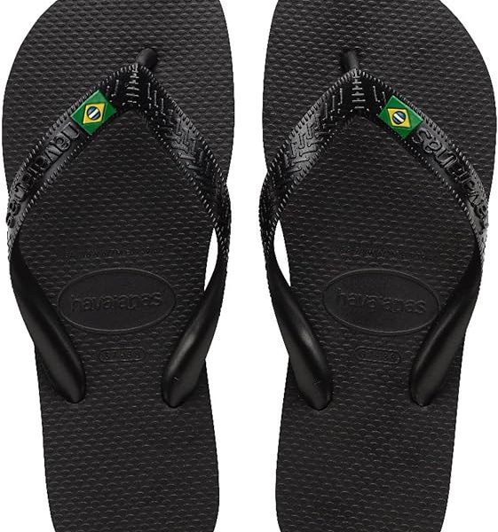 Tongs brésiliennes Mixte Havaianas Top Brasil avec Drapeau du Brésil