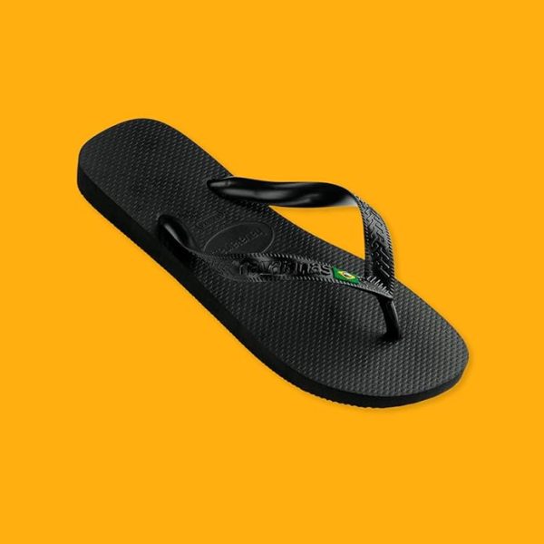 Tongs brésiliennes Mixte Havaianas Top Brasil avec Drapeau du Brésil