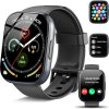 Montre Connectée Sport Poounur T80 avec appel Bluetooth et écran 1,95 pouces