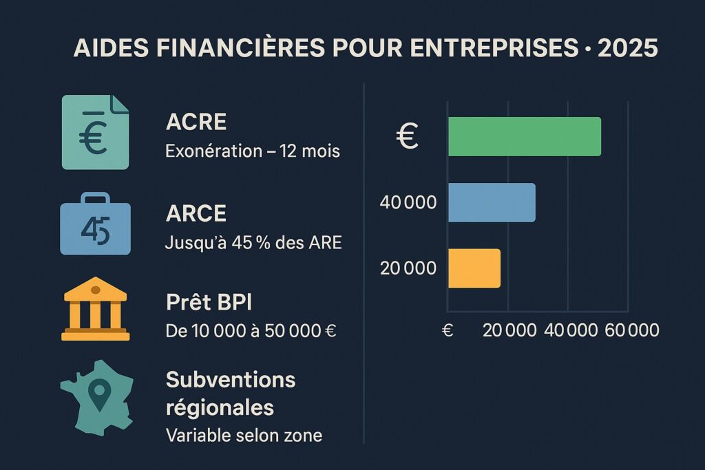 Aides financières pour entreprises en 2025 - 2026 Aides financières pour entreprises en 2025 - 2026