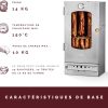 Caractéristiques Fumoir KAISER COMPANY 50 Caractéristiques Fumoir KAISER COMPANY 50