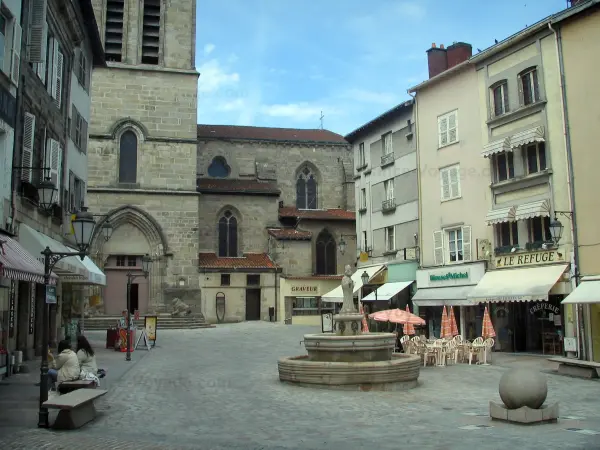 Photo rue historique de Limoges Photo rue historique de Limoges
