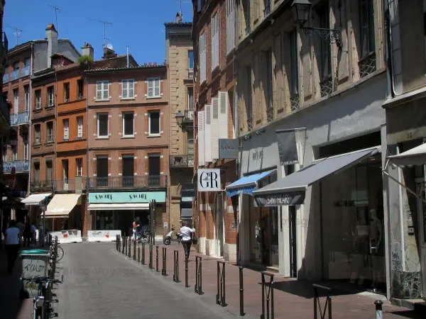 Photo du centre de Toulouse Photo du centre historique de Toulouse