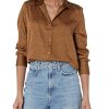 Blouse Satin Boutonnée Léopard Femme XL Blouse Satin Boutonnée Léopard Femme XL