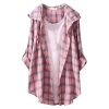 Chemisier long en lin pour femme XL Chemisier long en lin pour femme XL