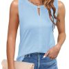 Débardeur élégant bleu clair pour femme Débardeur élégant bleu clair pour femme