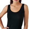 Débardeur Thermique Invisible Femme Noir