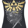 Débardeur Zelda Femme - Logo Doré XL Débardeur Zelda Femme - Logo Doré XL
