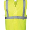 Gilet de sécurité jaune avec bande réfléchissante Gilet de sécurité jaune avec bande réfléchissante