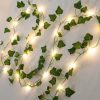 Guirlande lumineuse en lierre 2m avec LED Guirlande lumineuse en lierre 2m avec LED