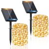 Guirlande lumineuse solaire extérieure 160 LED Guirlande lumineuse solaire extérieure 160 LED