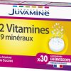 JUVAMINE Vitamines et Minéraux Effervescents Tropical JUVAMINE Vitamines et Minéraux Effervescents Tropical