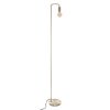 Lampadaire Keli doré en métal 150 cm Lampadaire Keli doré en métal 150 cm